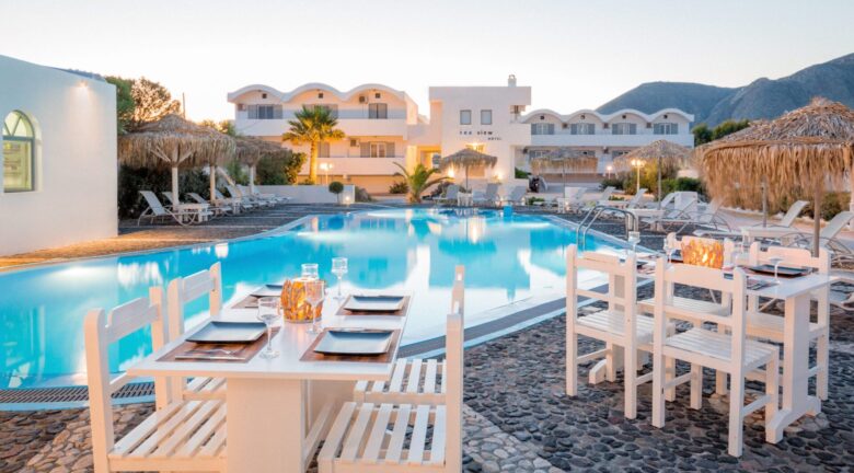 Restaurant - Sea View Bay Hotel Santorini